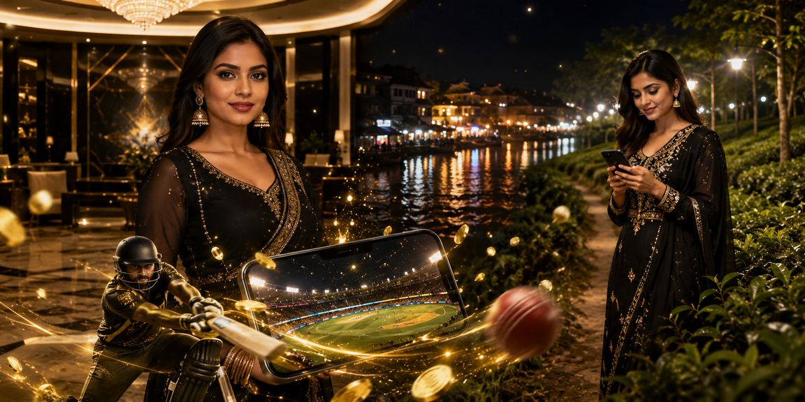 খুলনায় চা বাগানের পটভূমিতে ক্রিকেট বেটিং পরিবেশ